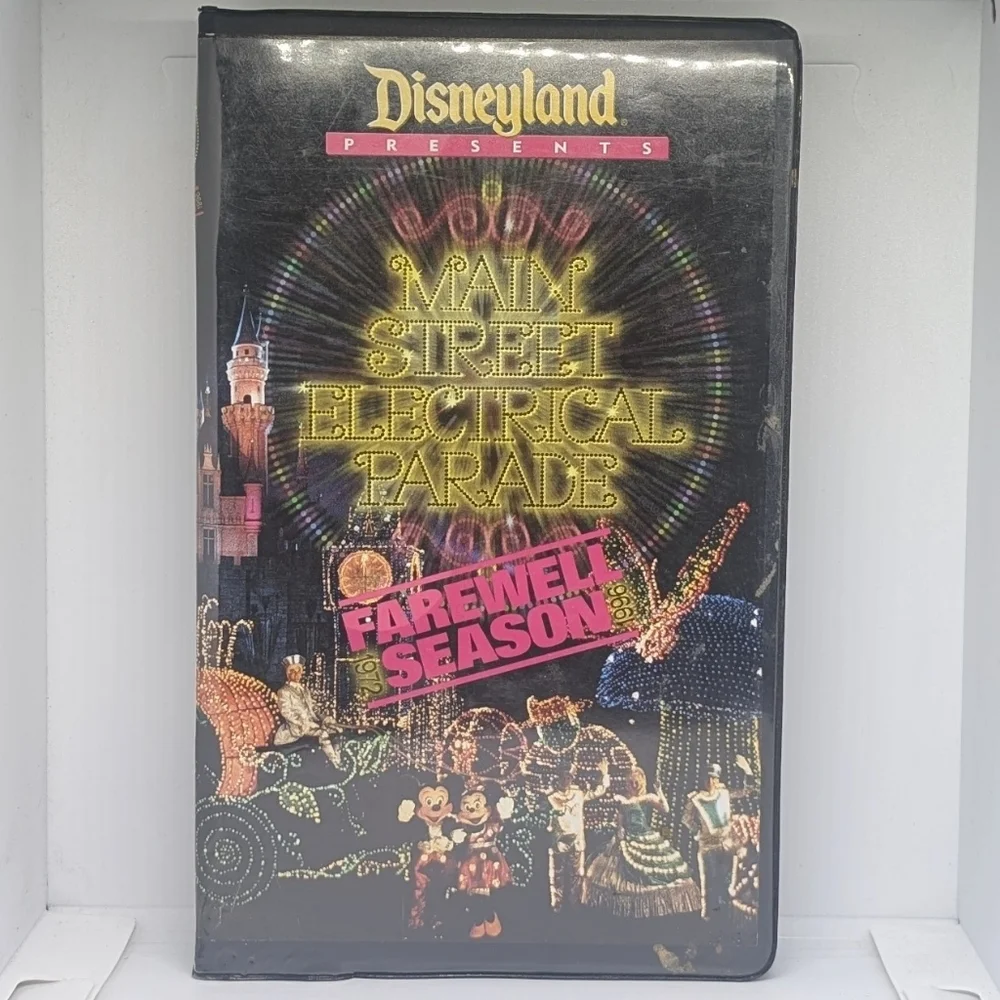 Disneyland Main Street Electrical Parade (1996) VHS cassette movie